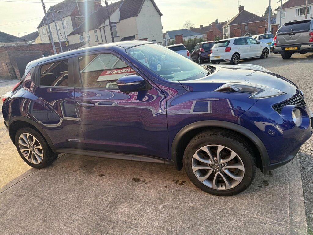 Nissan Juke 1.2 Dig-t Tekna Euro 6 Ss BF17YDO Blue #6