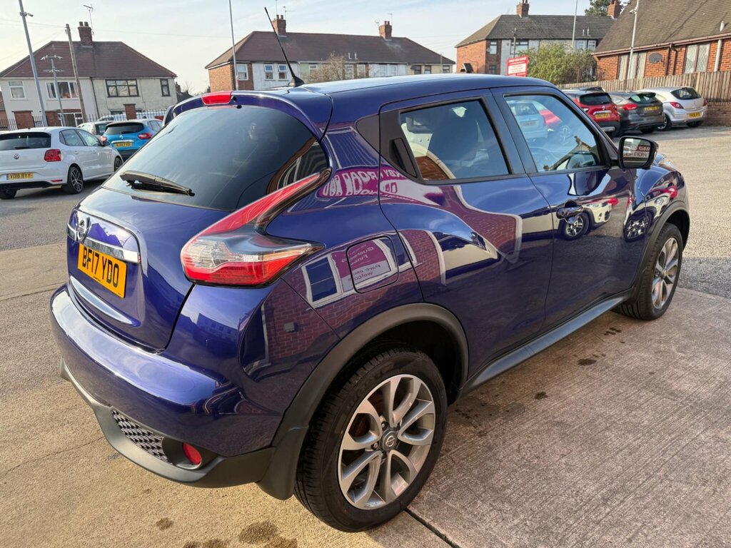 Nissan Juke 1.2 Dig-t Tekna Euro 6 Ss BF17YDO Blue #4