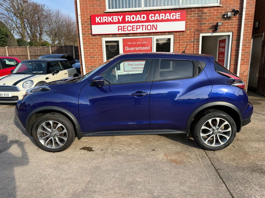 Nissan Juke 1.2 Dig-t Tekna Euro 6 Ss BF17YDO Blue #5