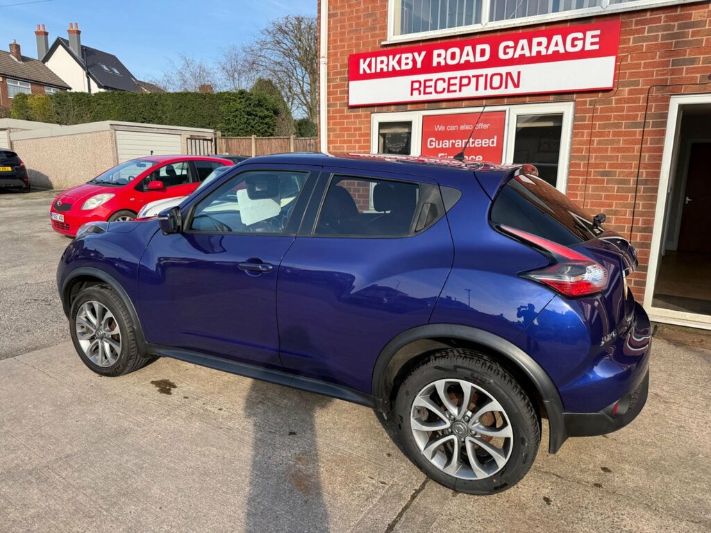 Nissan Juke 1.2 Dig-t Tekna Euro 6 Ss BF17YDO Blue #3