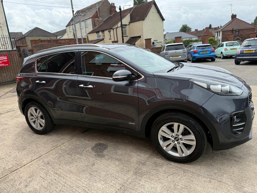 Kia Sportage 2.0 Crdi Gt-line White #6