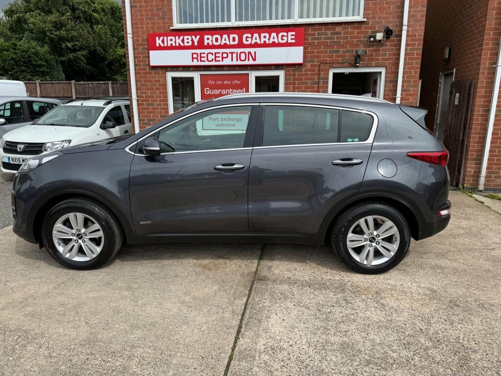 Kia Sportage 2.0 Crdi Gt-line White #5