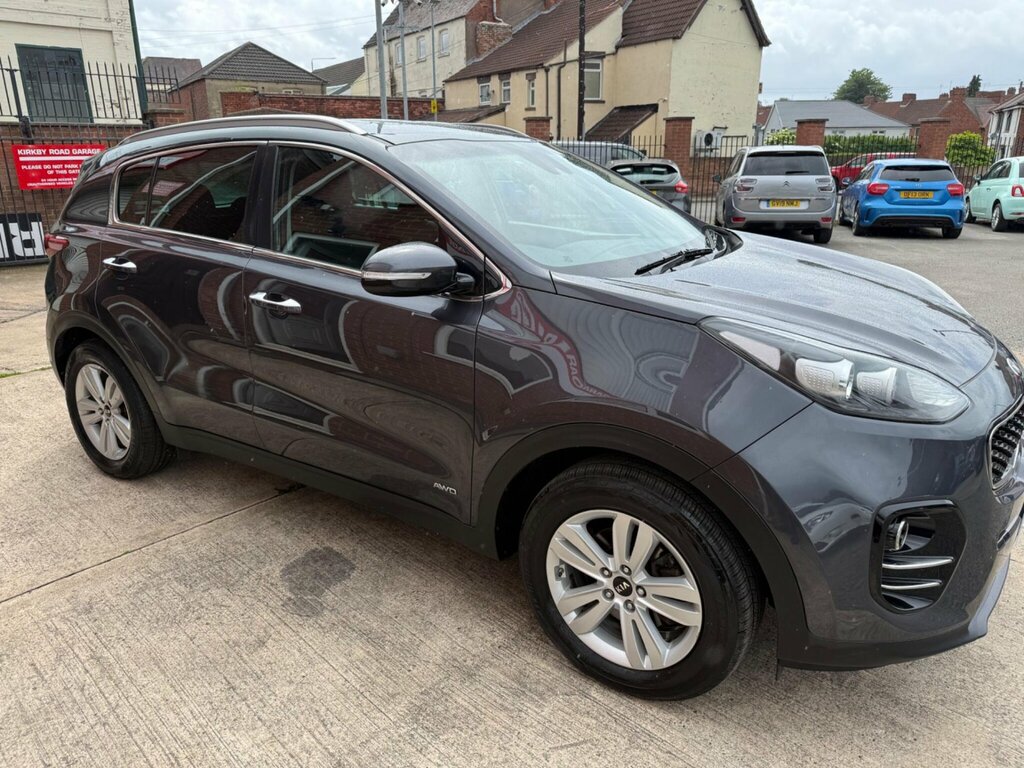 Kia Sportage 2.0 Crdi Gt-line White #2
