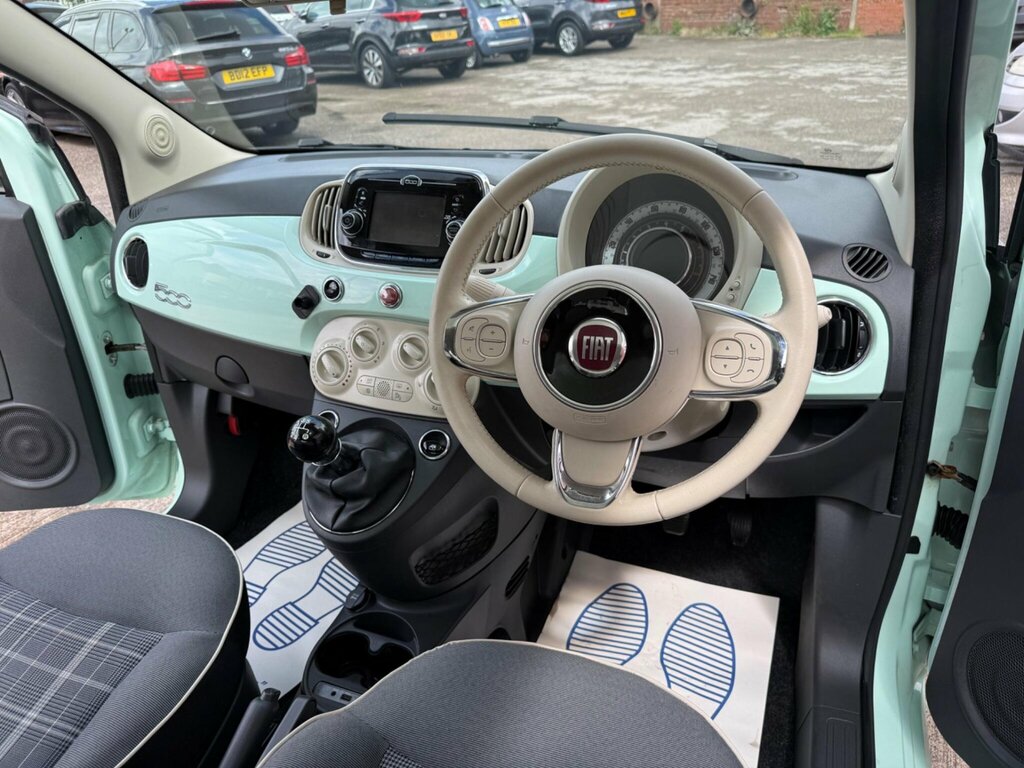 Fiat 500 1.2 Pop Hatchback White #9