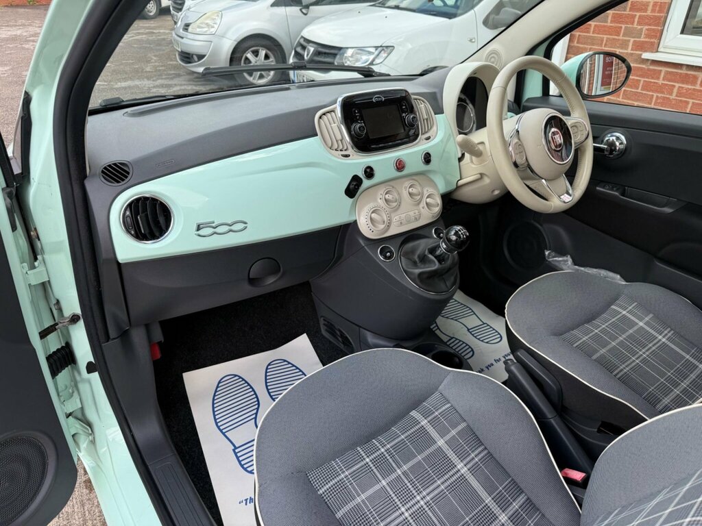 Fiat 500 1.2 Pop Hatchback White #17