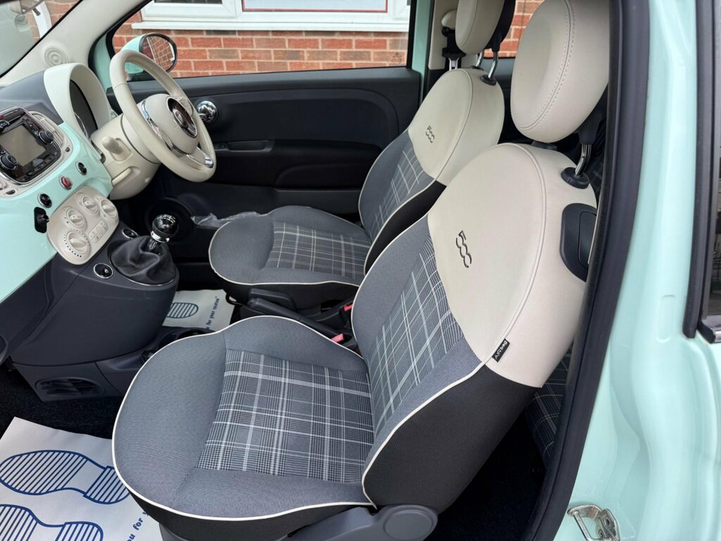 Fiat 500 1.2 Pop Hatchback White #19