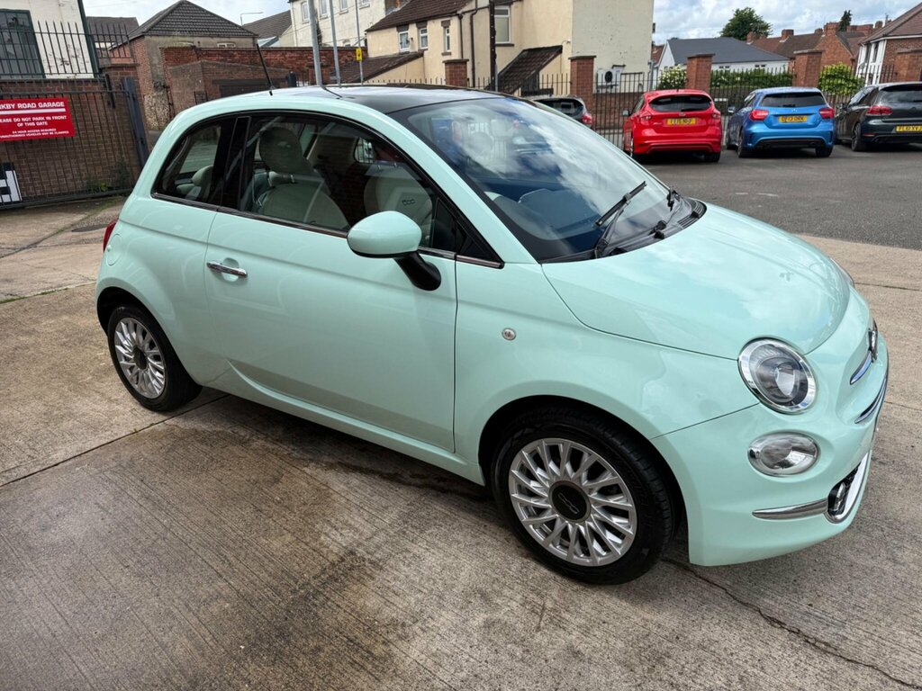 Fiat 500 1.2 Lounge Euro 6 Ss Green #2