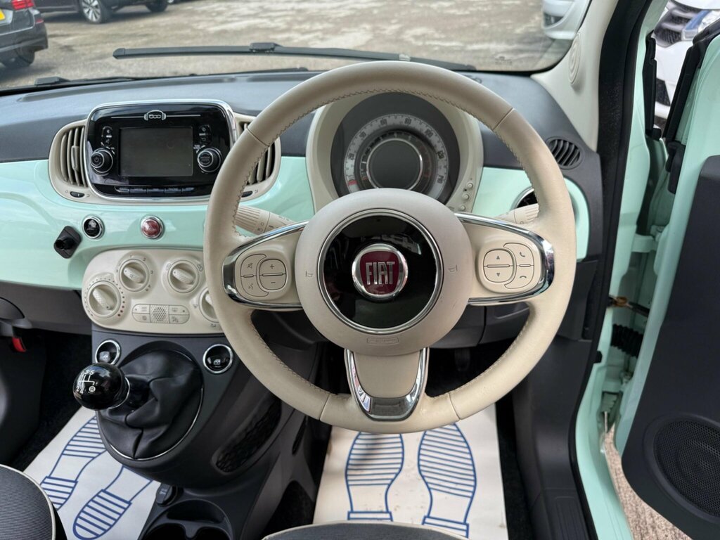 Fiat 500 1.2 Pop Hatchback White #10