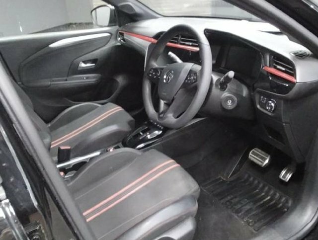 Vauxhall Corsa 1.2 Turbo Gs Hatchback Euro 6 S S LY23JNN Black #2