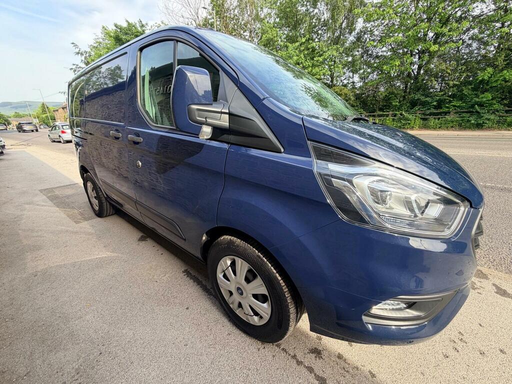 Ford Transit Custom Panel Van 2.0 320 Ecoblue Trend L1 H1 Euro 6 Ss RV69VUG Blue #3