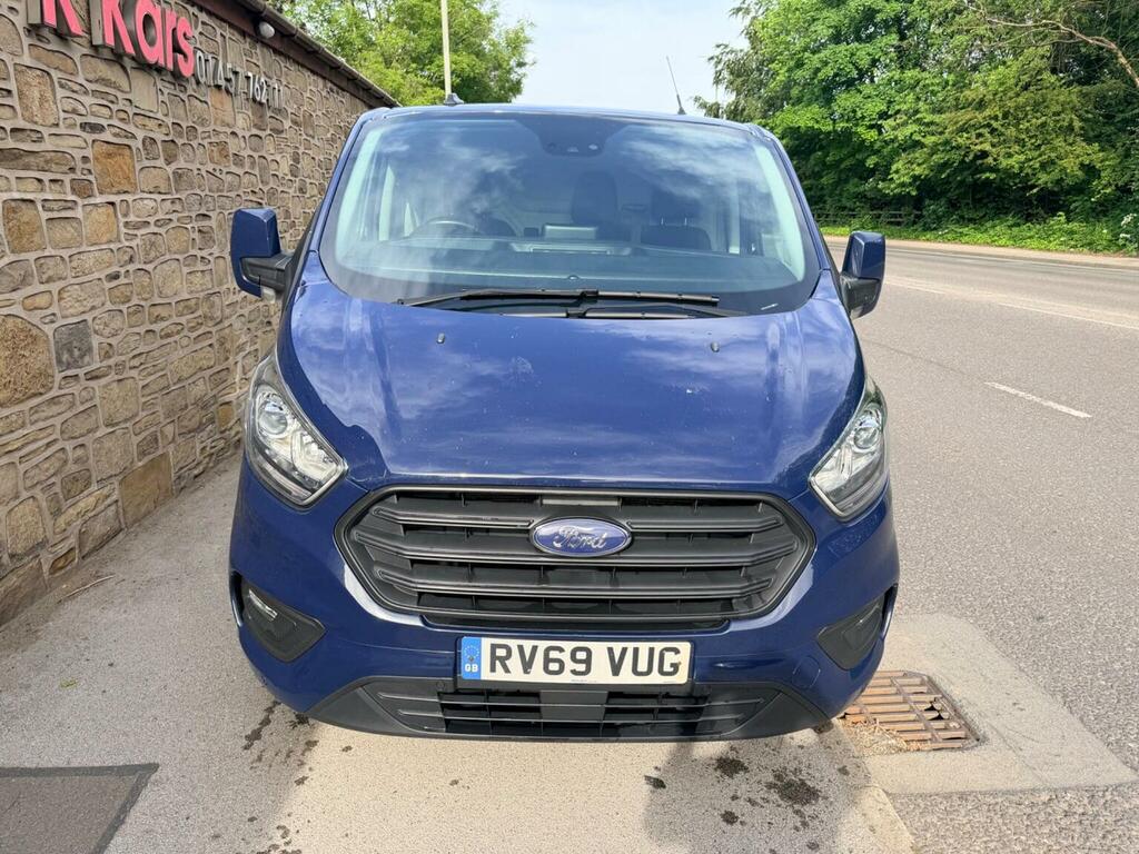 Ford Transit Custom Panel Van 2.0 320 Ecoblue Trend L1 H1 Euro 6 Ss RV69VUG Blue #5