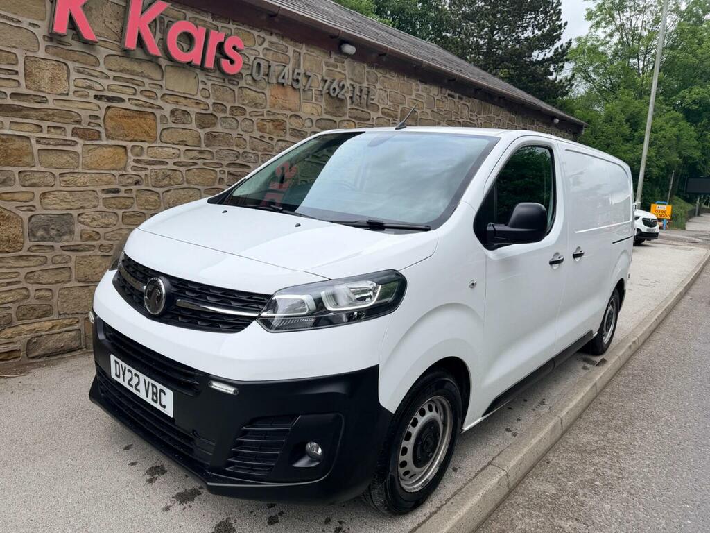 Vauxhall Vivaro Panel Van 1.5 Turbo D 2700 Dynamic L1 H1 Euro 6 S White