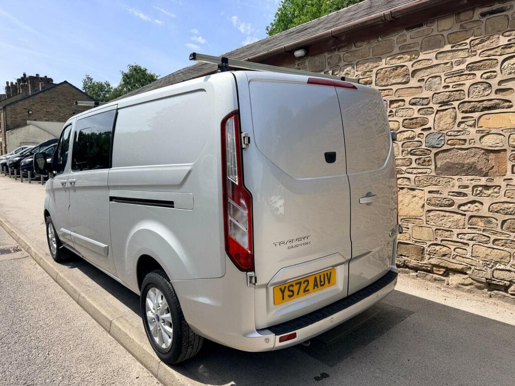Ford Transit Custom Combi Van 2.0 320 Ecoblue Limited Crew Van L2 H1 E YS72AUV Silver #2
