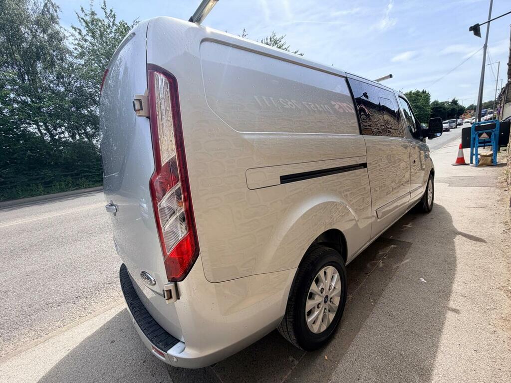 Ford Transit Custom Combi Van 2.0 320 Ecoblue Limited Crew Van L2 H1 E YS72AUV Silver #4
