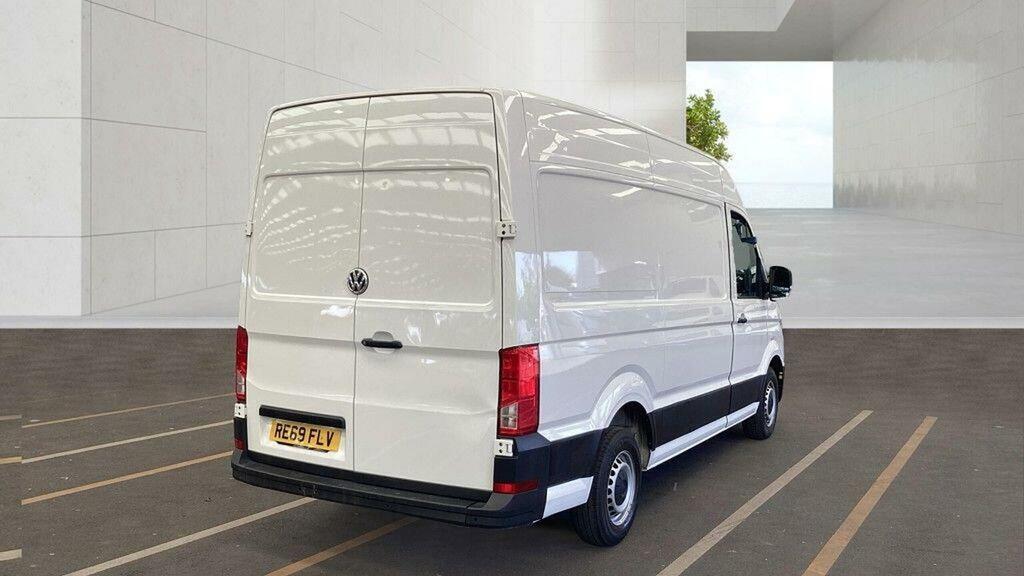 Volkswagen Crafter 2.0 Tdi Cr35 Startline Fwd Mwb High Roof Euro 6 S White #6
