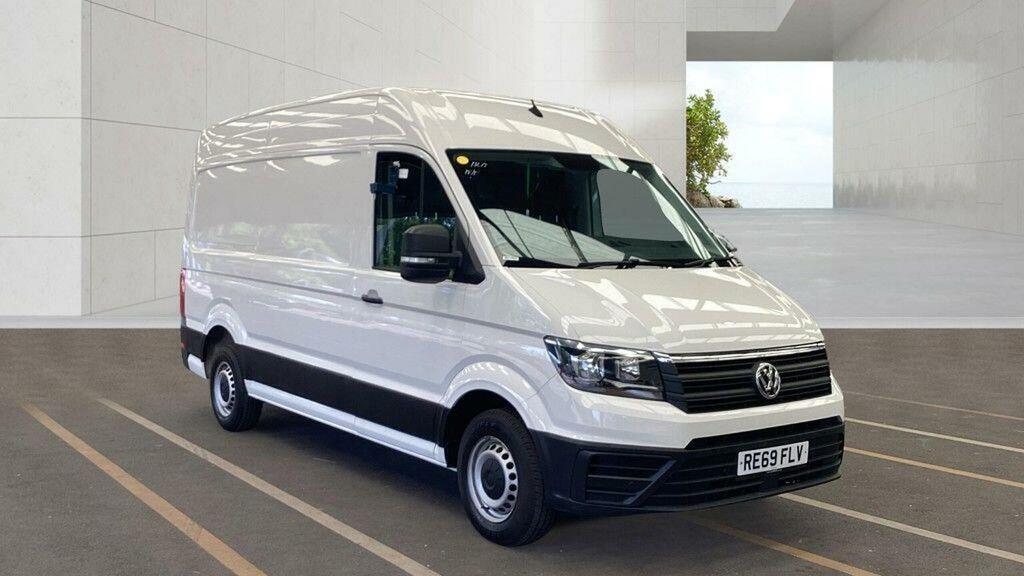 Volkswagen Crafter 2.0 Tdi Cr35 Startline Fwd Mwb High Roof Euro 6 S White #4