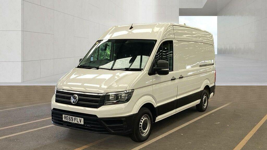 Volkswagen Crafter 2.0 Tdi Cr35 Startline Fwd Mwb High Roof Euro 6 S White