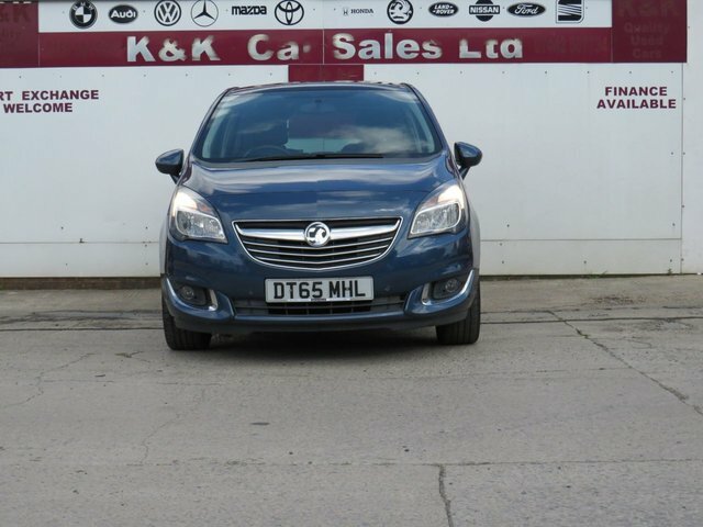 Vauxhall Meriva 2016 1.4I Se Mpv Euro 6 100 Ps DT65MHL Blue #6