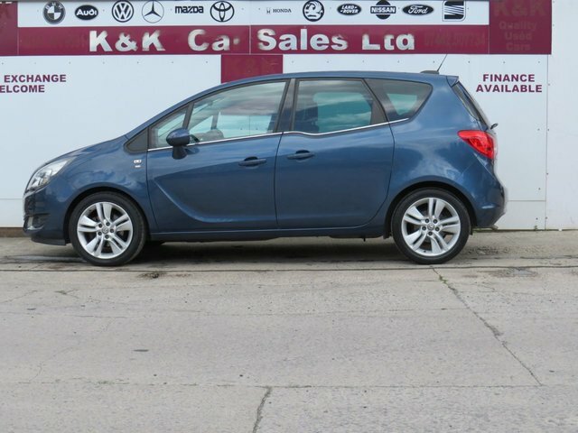 Vauxhall Meriva 2016 1.4I Se Mpv Euro 6 100 Ps DT65MHL Blue #5
