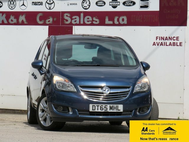 Vauxhall Meriva 2016 1.4I Se Mpv Euro 6 100 Ps Blue