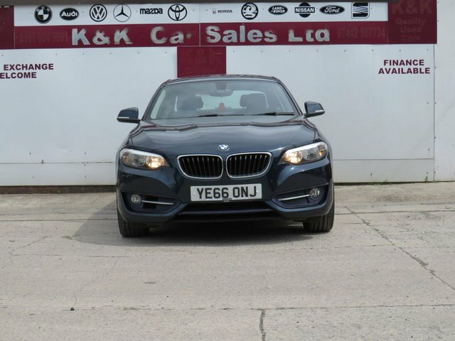 BMW 2 Series Gran Coupe 2016 1.5 218I Sport Coupe Euro 6 Blue #6