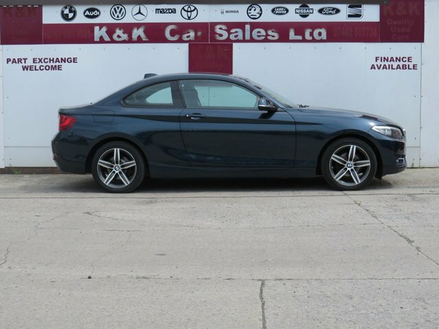BMW 2 Series Gran Coupe 2016 1.5 218I Sport Coupe Euro 6 Blue #3
