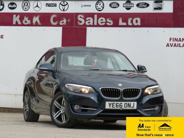 BMW 2 Series Gran Coupe 2016 1.5 218I Sport Coupe Euro 6 Blue