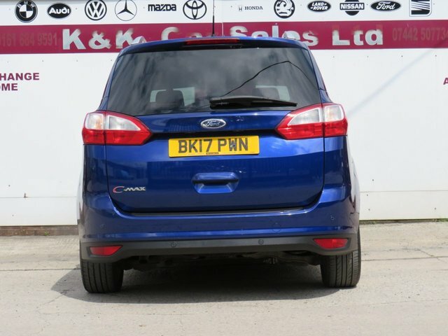 Ford Grand C-Max 2017 1.5 Tdci Titanium Mpv Euro Blue #4