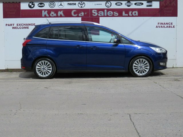 Ford Grand C-Max 2017 1.5 Tdci Titanium Mpv Euro Blue #3