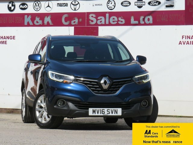 Renault Kadjar 2016 1.5 Dci Dynamique Nav Suv E Blue