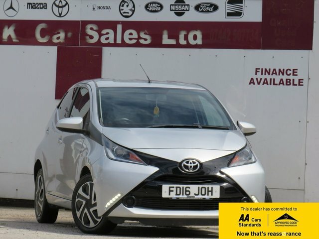 Toyota Aygo 2016 1.0 Vvt-i X-play Hatchback X-shift Silver