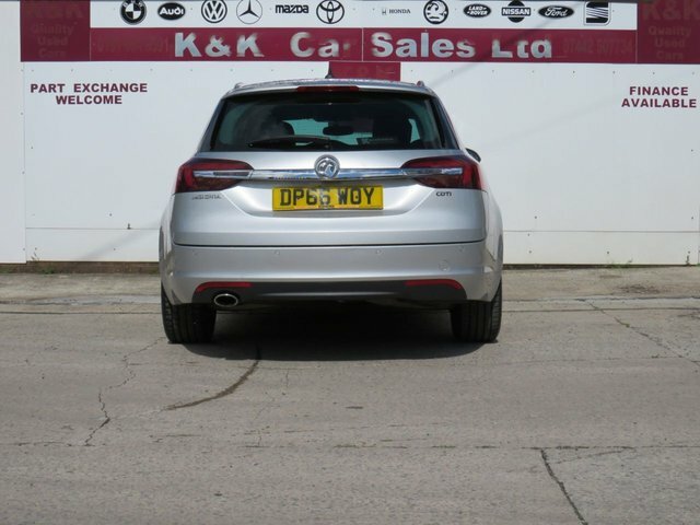 Vauxhall Insignia 2016 2.0 Cdti Ecoflex Sri Nav Sports Tourer Di Silver #4