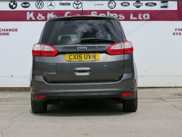 Ford Grand C-Max 2015 1.6 Tdci Titanium Mpv Euro Grey #4