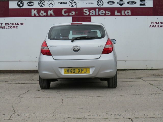 Hyundai I20 2011 1.2 Classic Hatchback Euro Silver #4