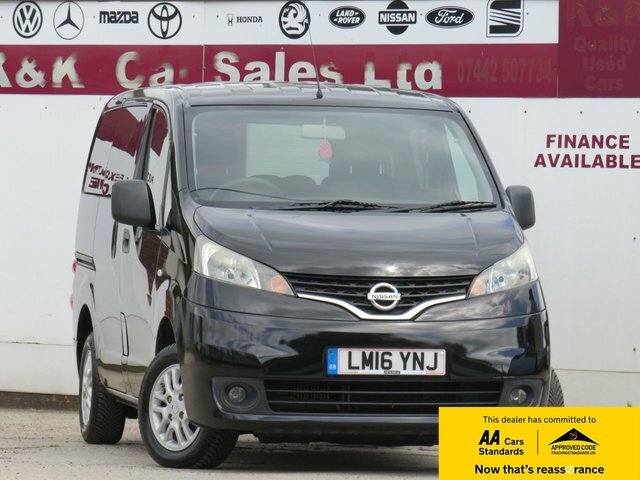 Nissan NV200 2016 1.5 Dci Acenta Mpv Double Cab Manu Black