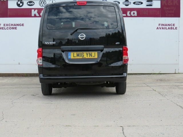 Nissan NV200 2016 1.5 Dci Acenta Mpv Double Cab Manu Black #4