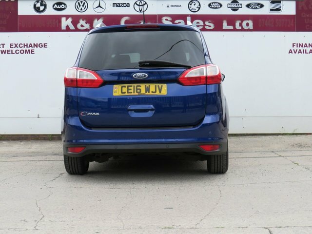 Ford Grand C-Max 2016 1.5 Tdci Zetec Mpv Euro 6 Blue #4