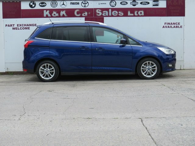 Ford Grand C-Max 2016 1.5 Tdci Zetec Mpv Euro 6 Blue #3