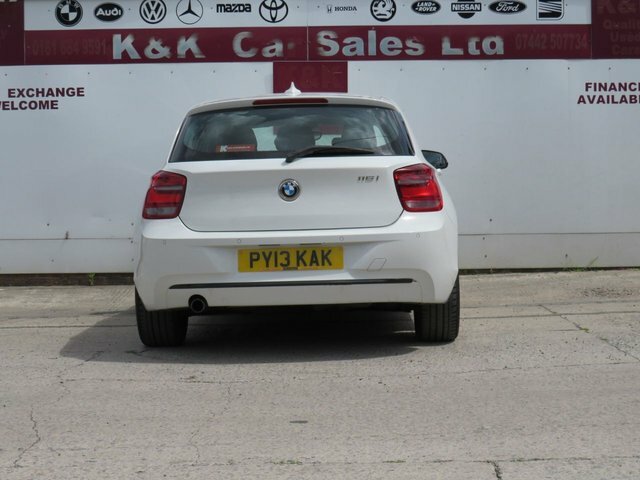 BMW 1 Series 2013 1.6 116I Sport Hatchback Eu White #4
