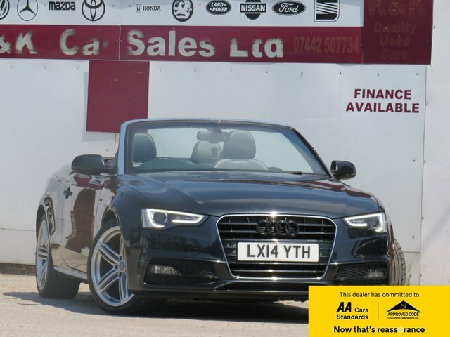 Audi A5 2014 2.0 Tdi S Line Special Edition Convertible Black