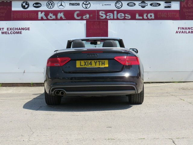 Audi A5 2014 2.0 Tdi S Line Special Edition Convertible Black #4