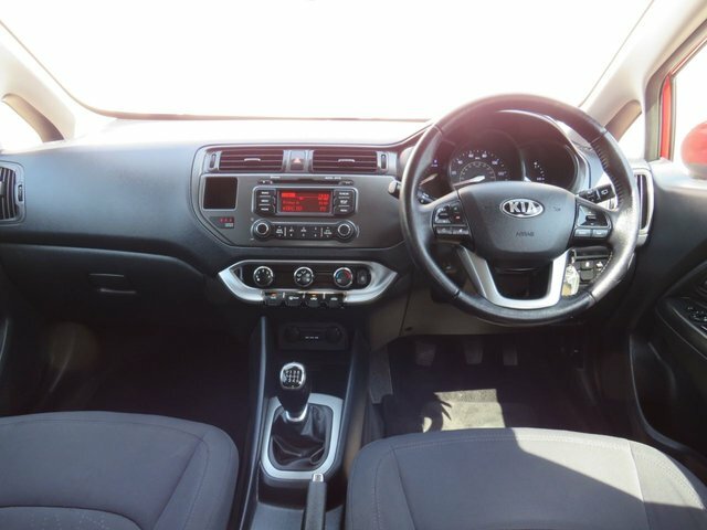 Kia RIO 2013 1.4 2 Hatchback Euro 5 107 Red #2
