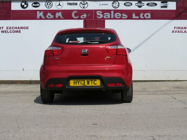 Kia RIO 2013 1.4 2 Hatchback Euro 5 107 Red #4
