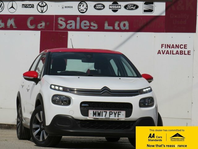 Citroen C3 2017 1.2 Puretech Feel Hatchback White