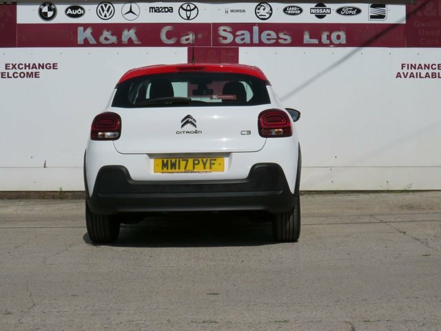 Citroen C3 2017 1.2 Puretech Feel Hatchback White #4