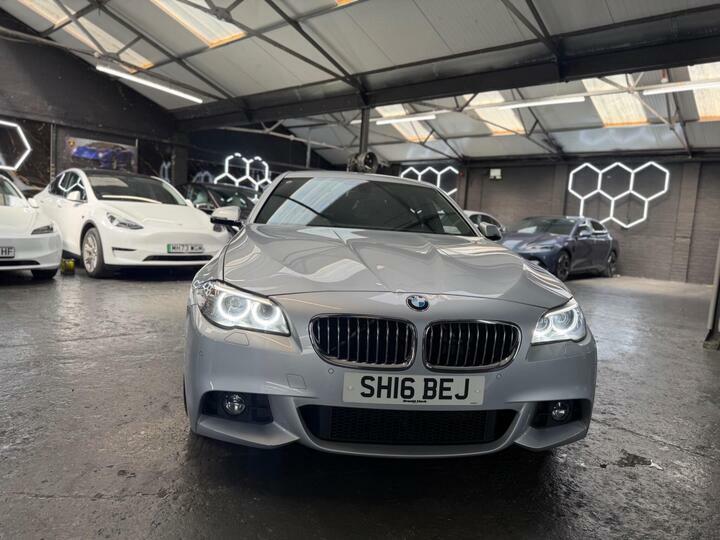 BMW 5 Series 2.0 520D M Sport Euro 6 Ss Silver #2