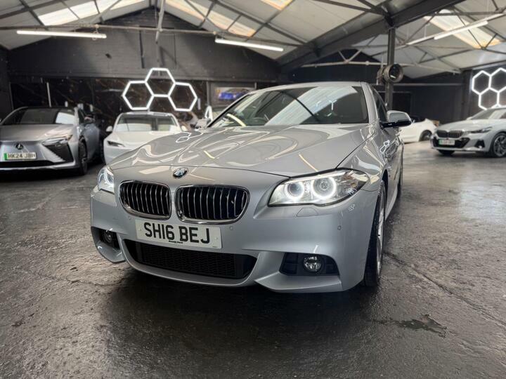 BMW 5 Series 2.0 520D M Sport Euro 6 Ss Silver
