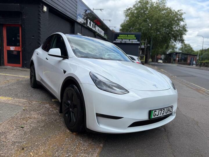 Tesla Model Y Dual Motor Long Range 4Wde White #3