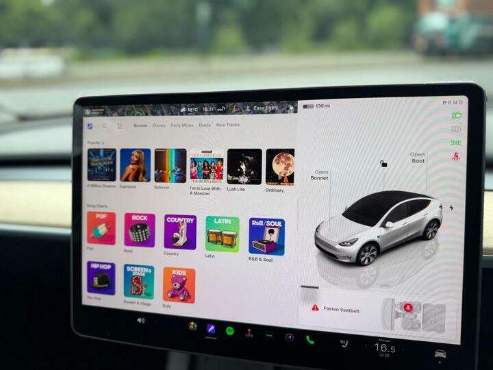 Tesla Model Y Suv Rwd 346 Ps Blue #50