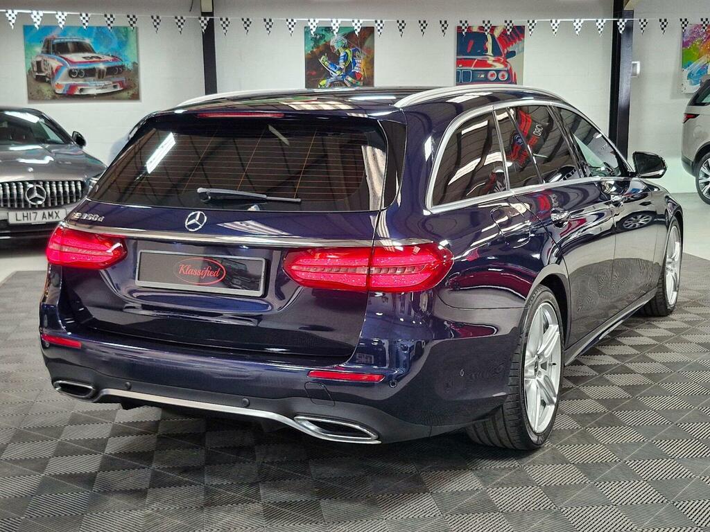 Mercedes-Benz E Class Estate 3.0 E350d V6 Amg Line Premium Plus G-tron LD17FVN Blue #6